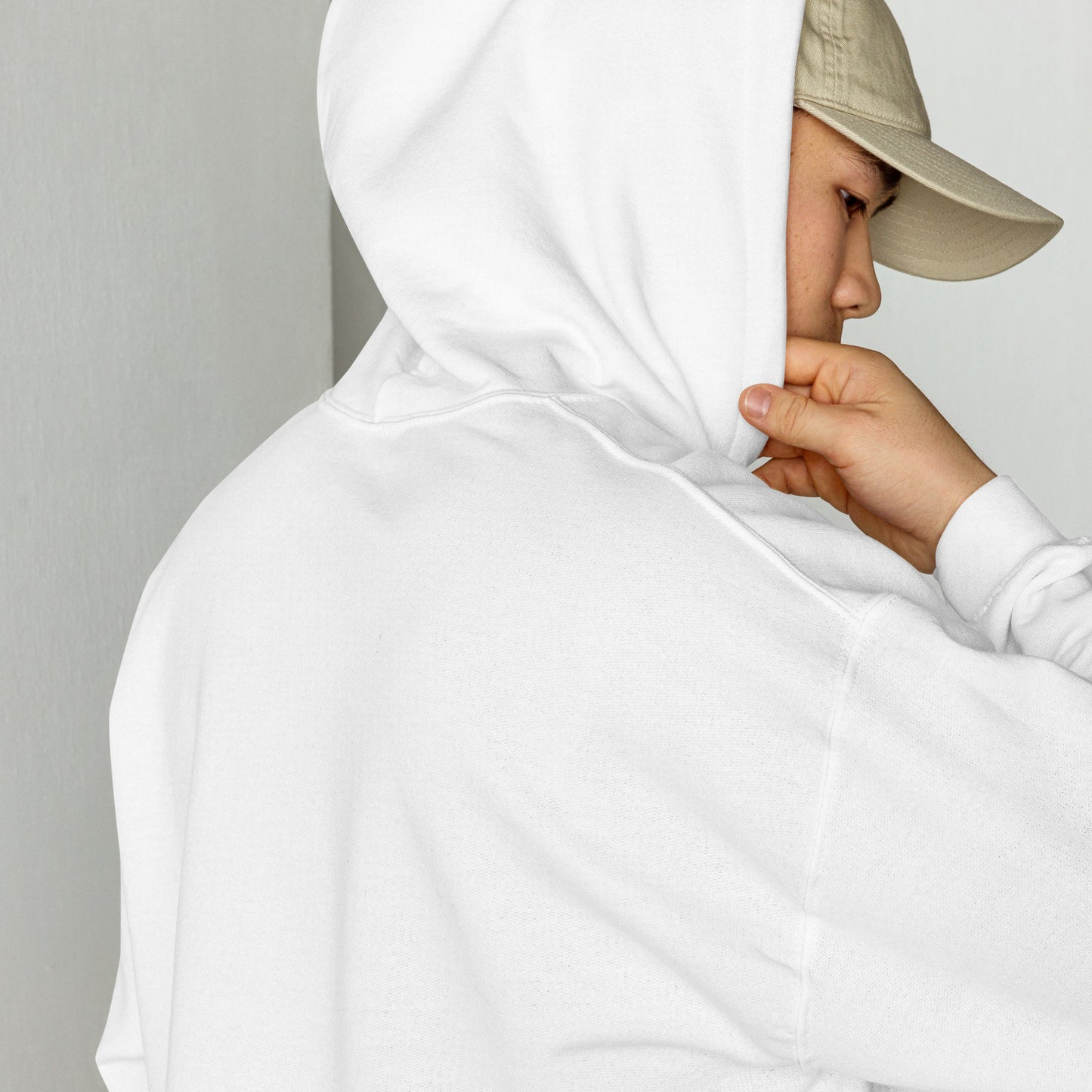Baumwolle Herren Kapuzenpullover - Gestickt Design
