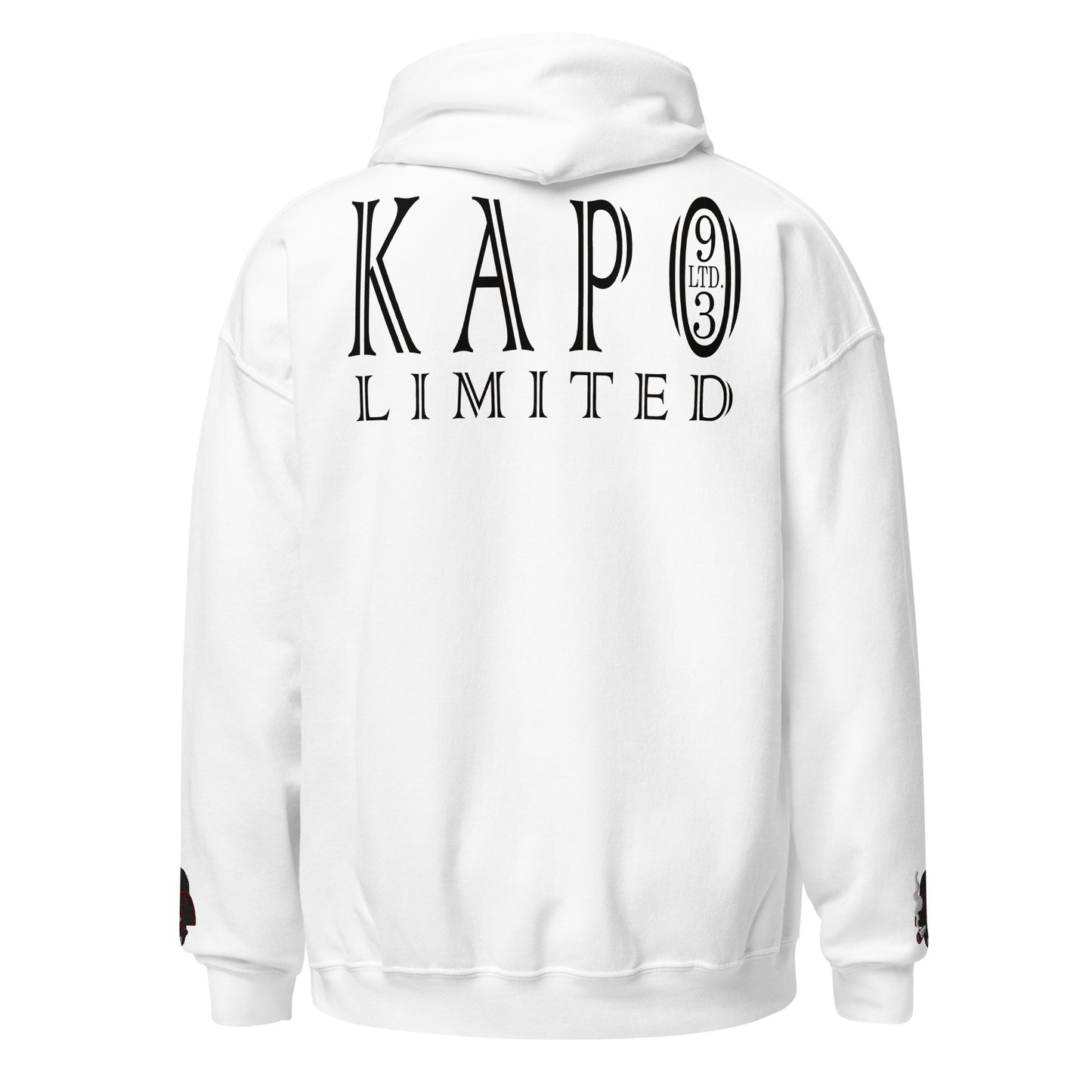 Baumwolle Herren Kapuzenpullover - Gestickt Design