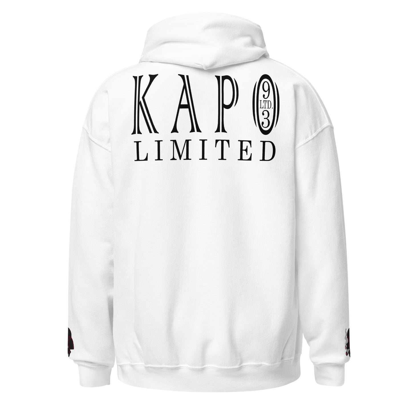 Baumwolle Damen Kapuzenpullover - Gestickt Design
