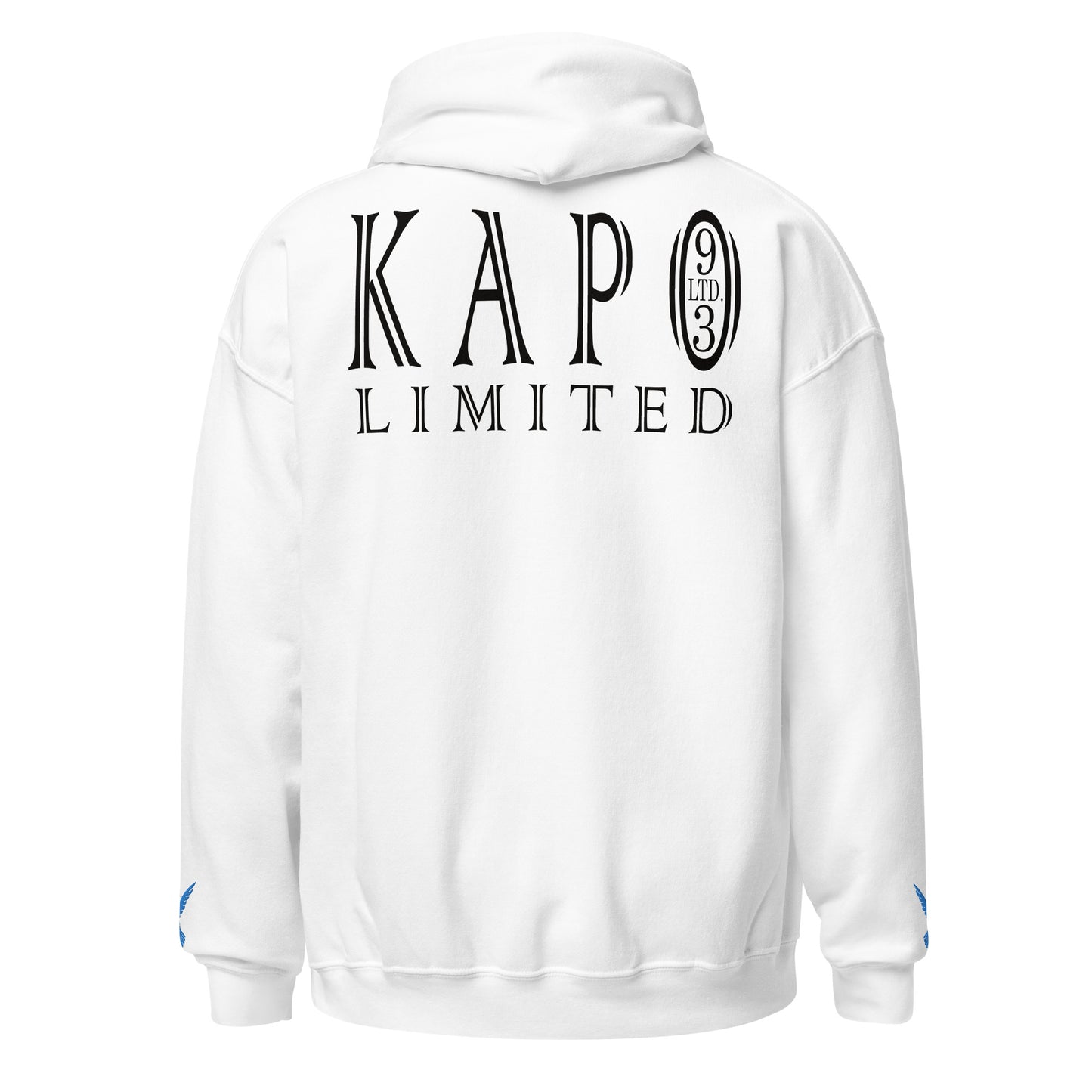 Baumwolle Herren Kapuzenpullover - Gestickt Design