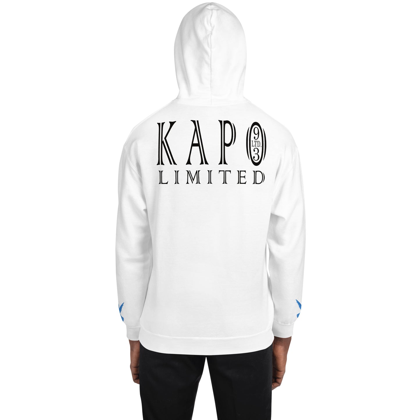 Baumwolle Herren Kapuzenpullover - Gestickt Design