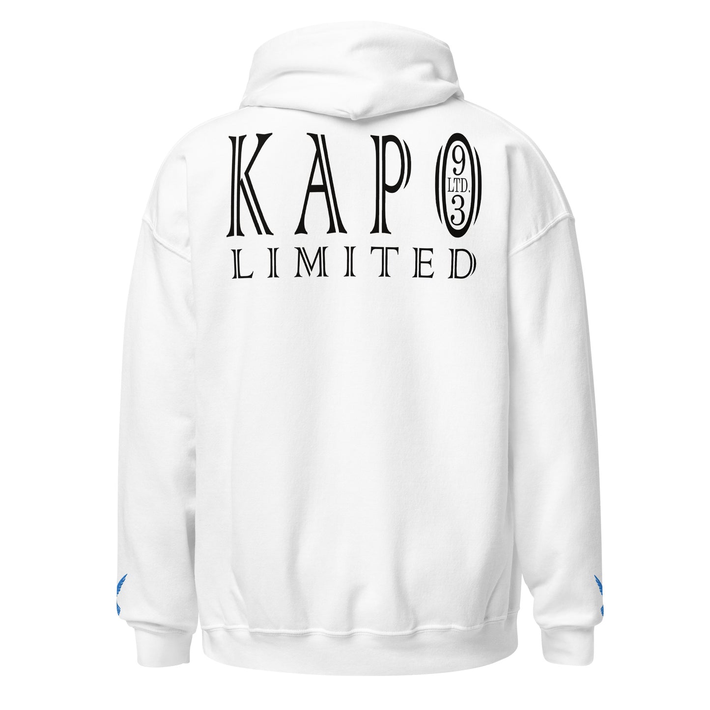 Baumwolle Damen Kapuzenpullover - Gestickt Design