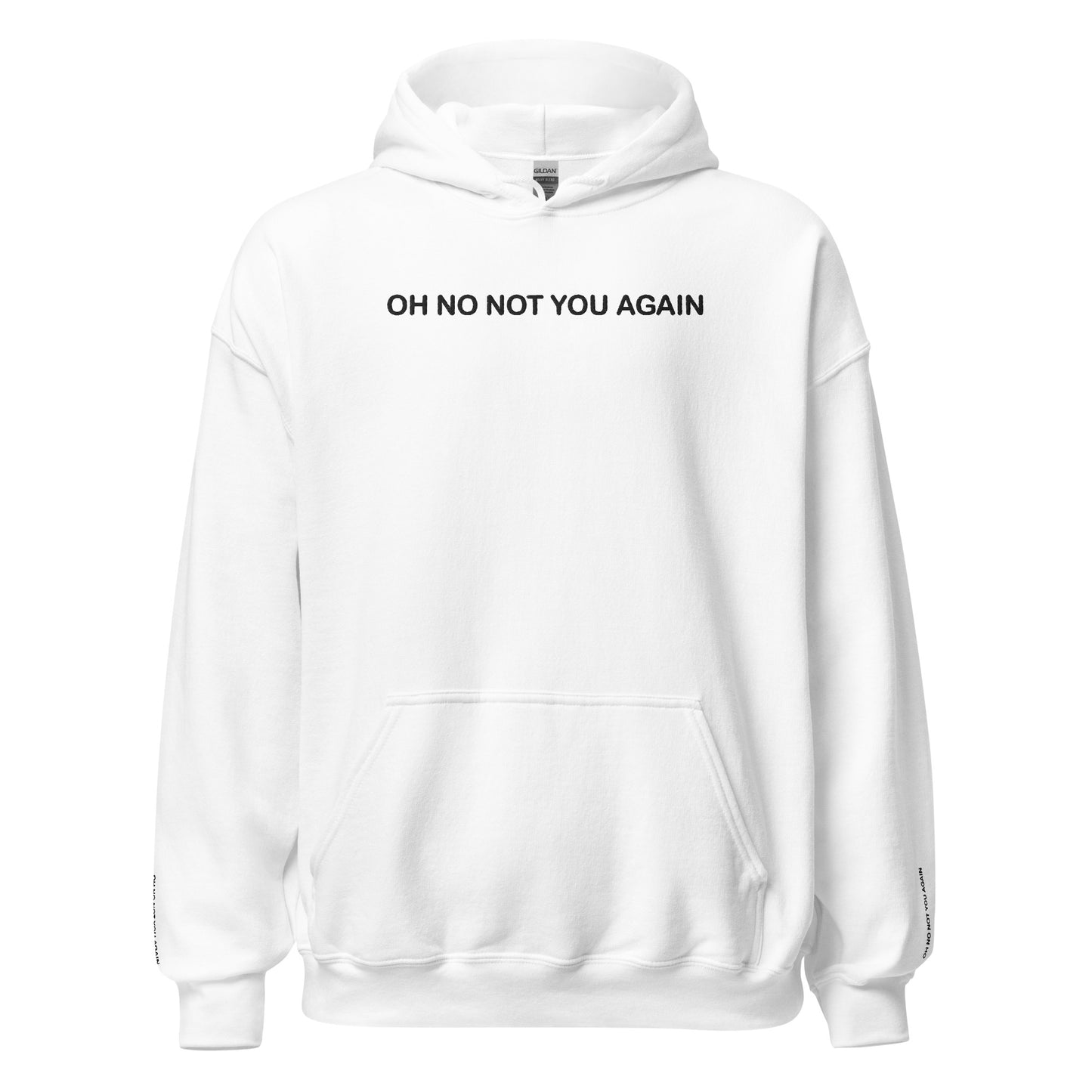 Baumwolle Herren Kapuzenpullover - Gestickt Design