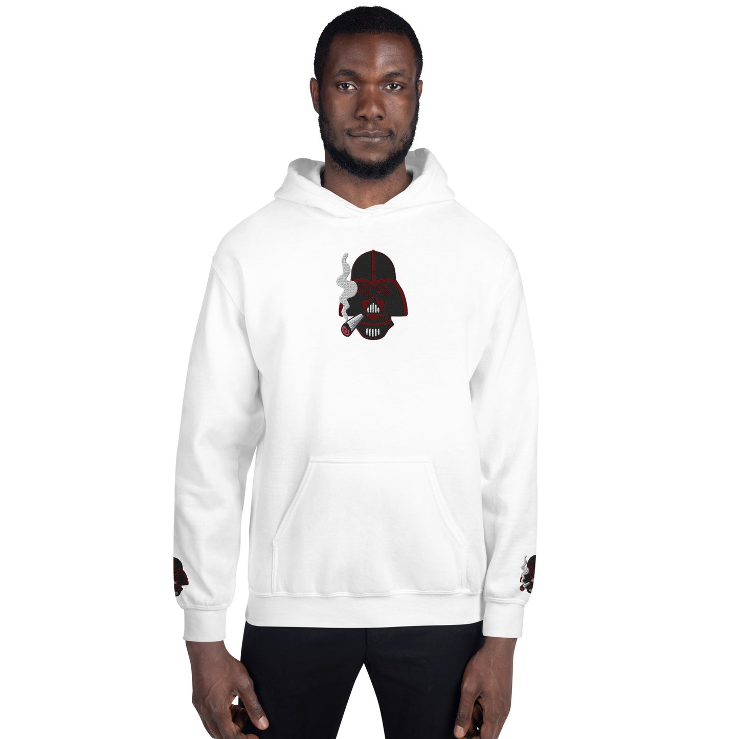 Baumwolle Herren Kapuzenpullover - Gestickt Design