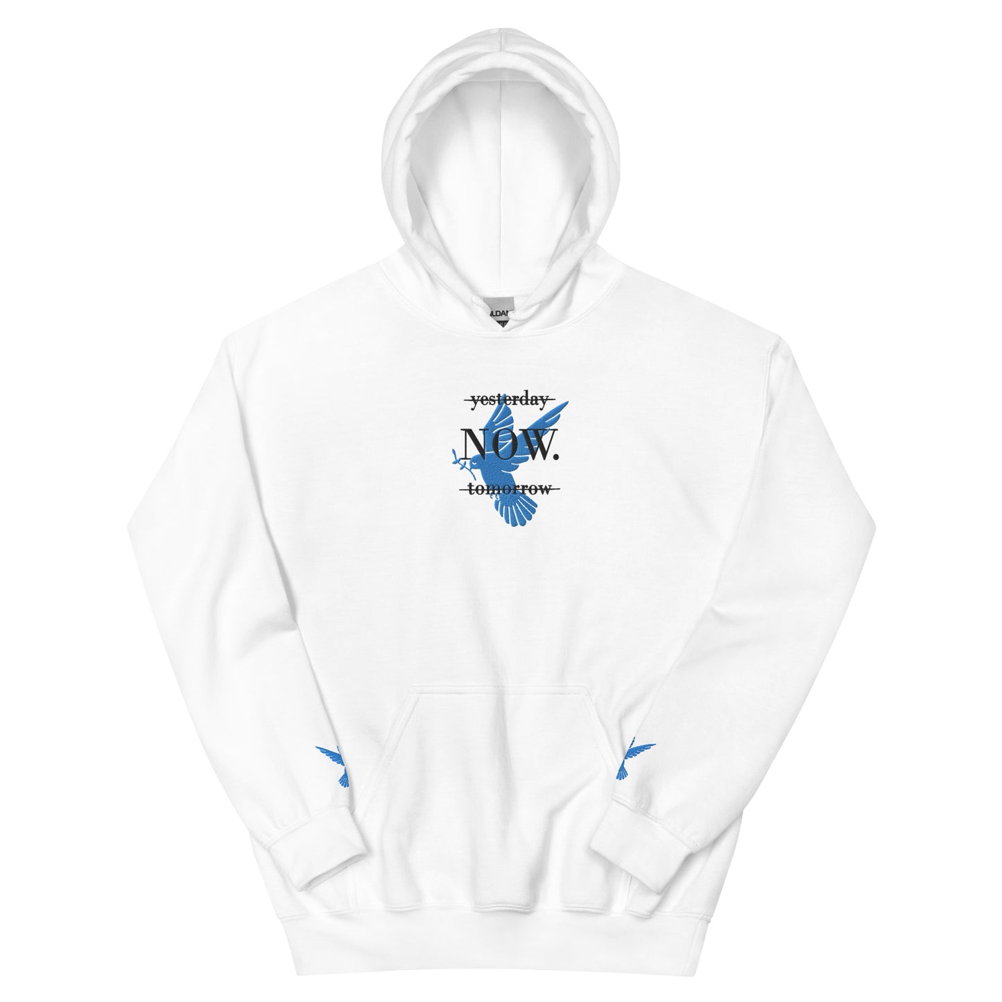 Baumwolle Herren Kapuzenpullover - Gestickt Design