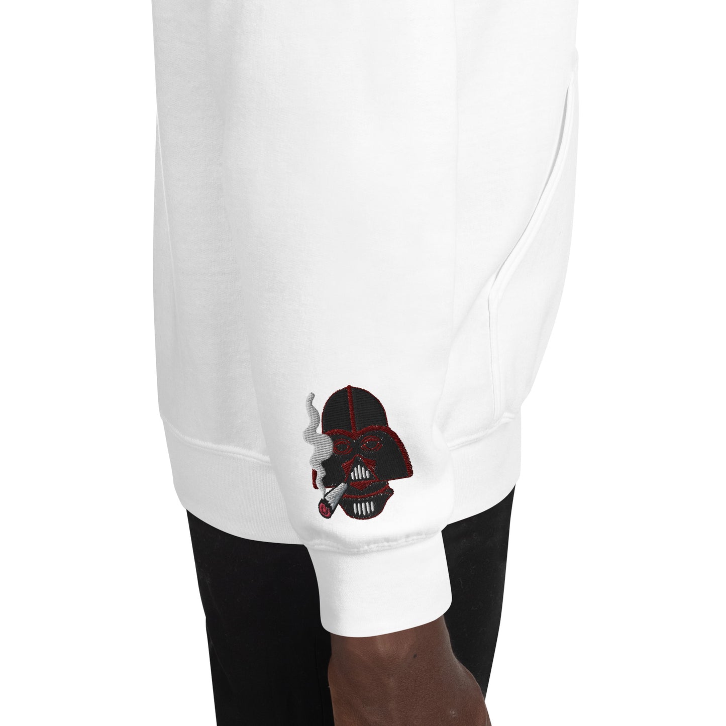 Baumwolle Herren Kapuzenpullover - Gestickt Design