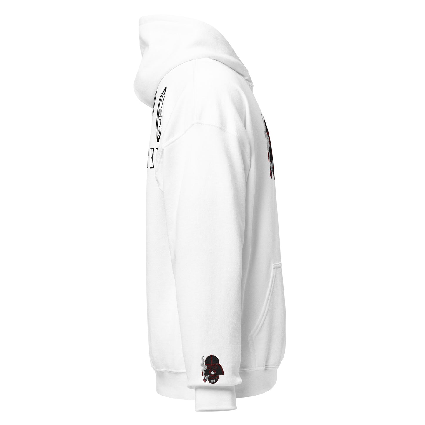Baumwolle Damen Kapuzenpullover - Gestickt Design