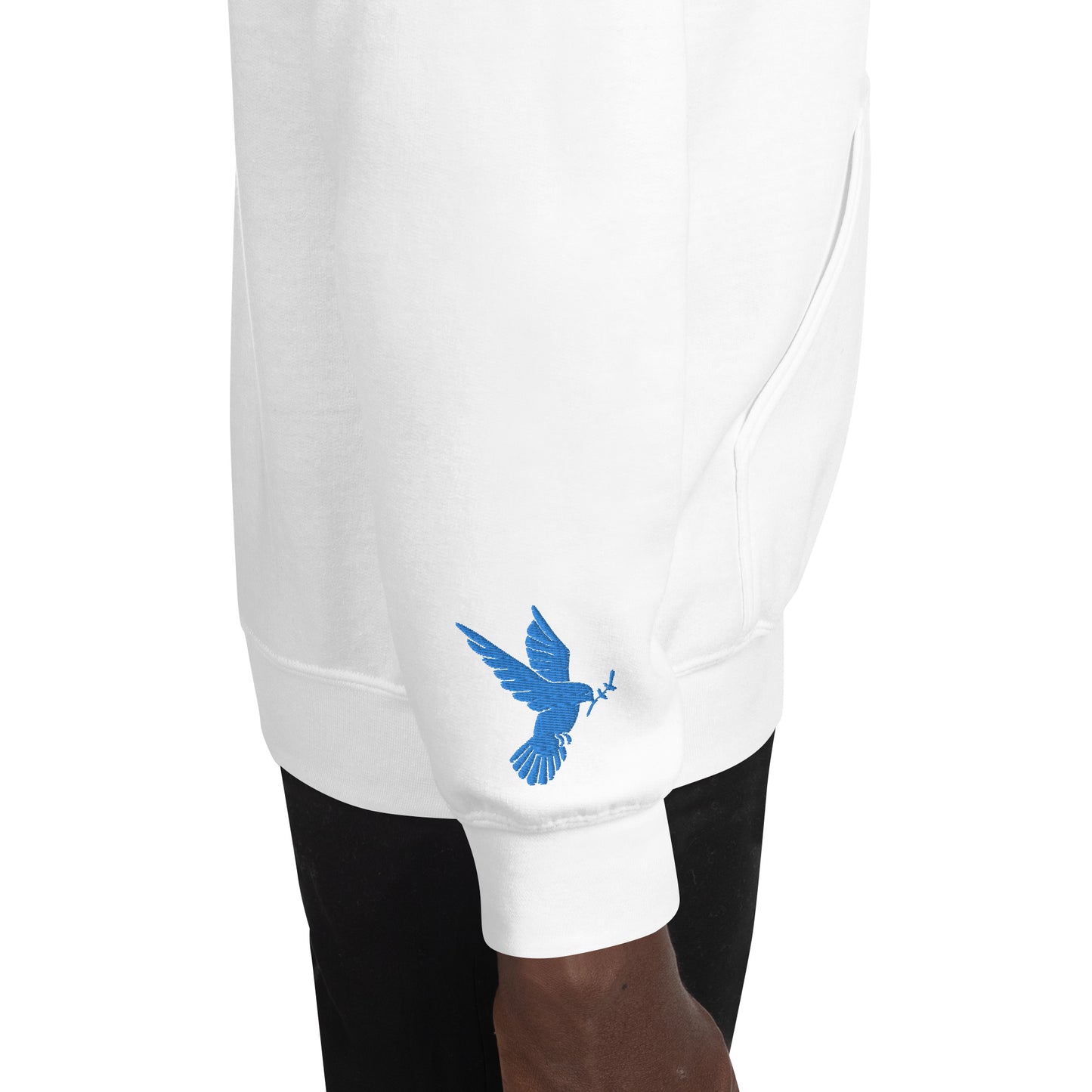 Baumwolle Herren Kapuzenpullover - Gestickt Design