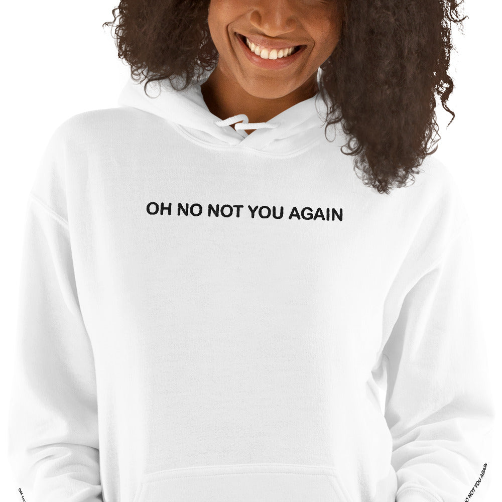 Baumwolle Damen Kapuzenpullover - Gestickt Design