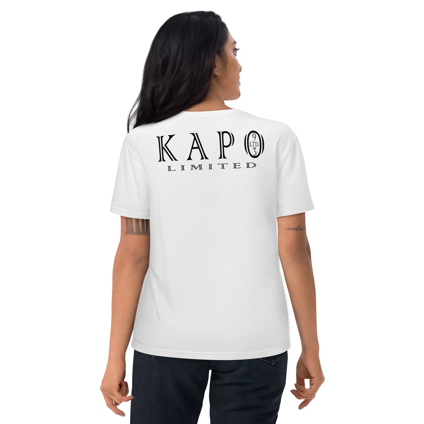 Baumwolle Damen T-Shirt - Gestickt Design