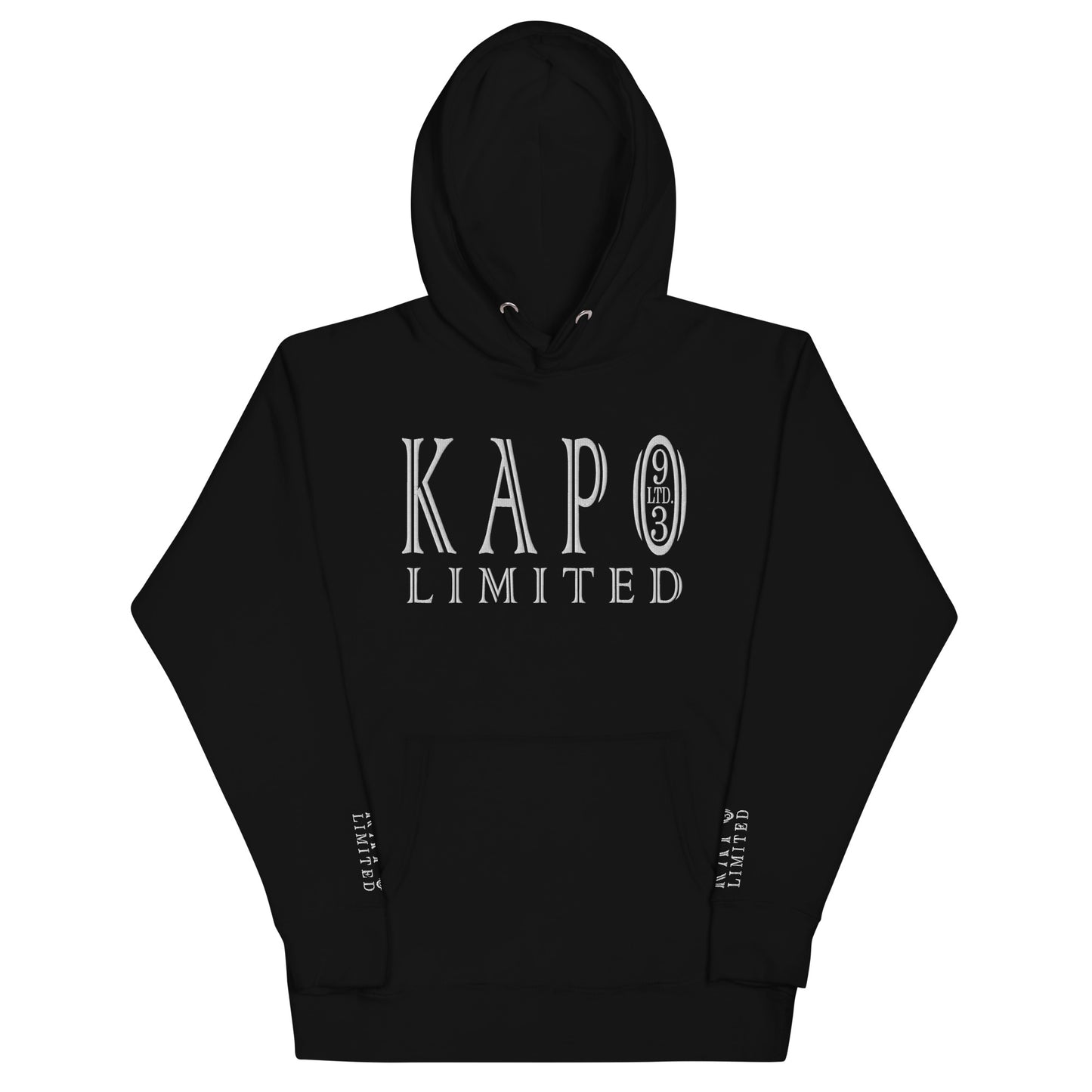 Baumwolle Herren Kapuzenpullover - Gestickt Design