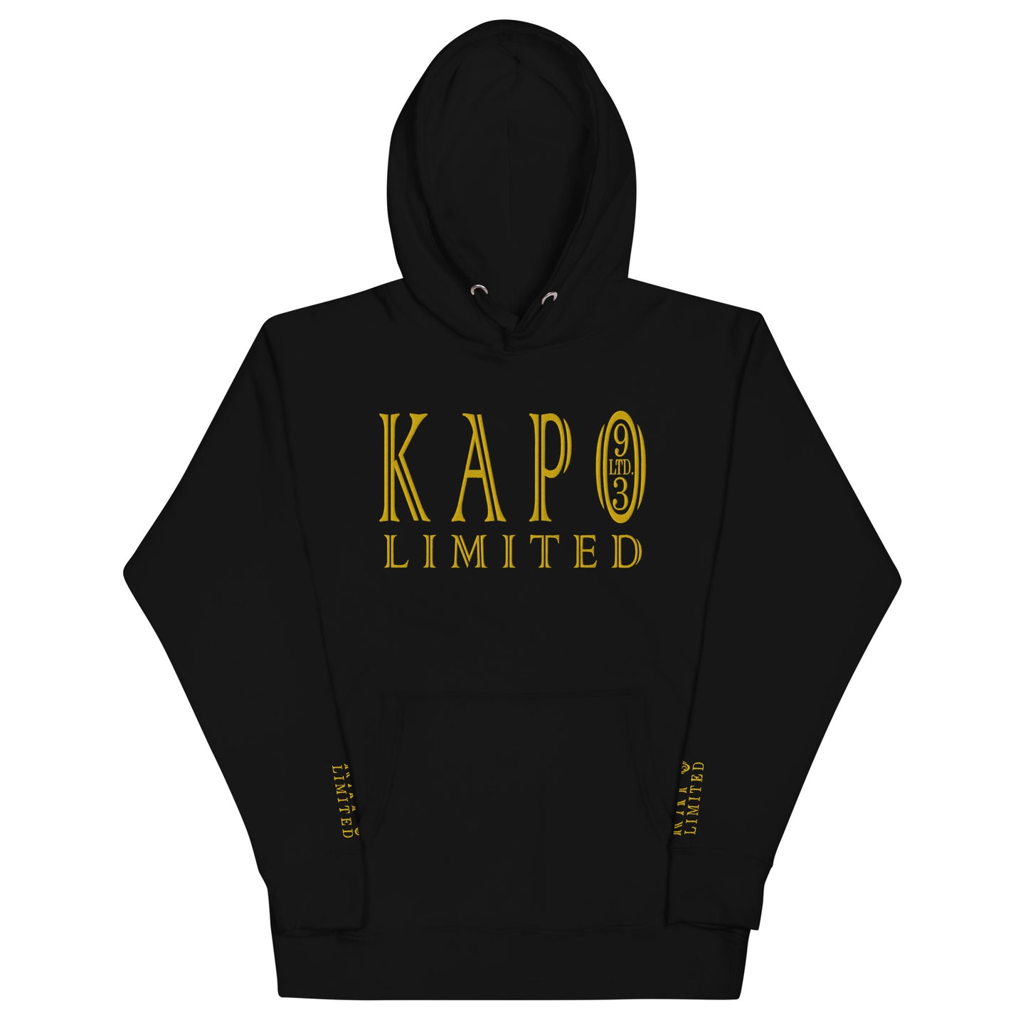 Baumwolle Damen Kapuzenpullover - Gestickt Design