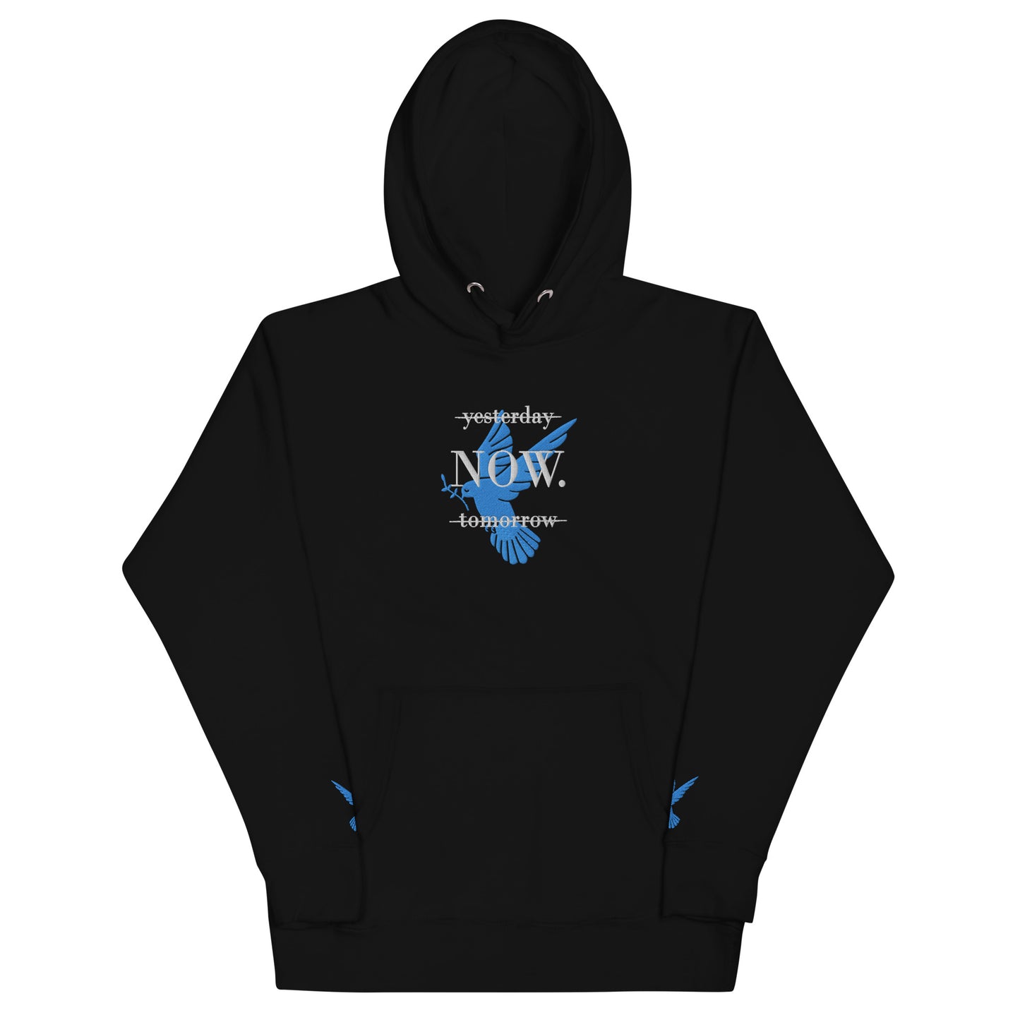 Baumwolle Herren Kapuzenpullover - Gestickt Design