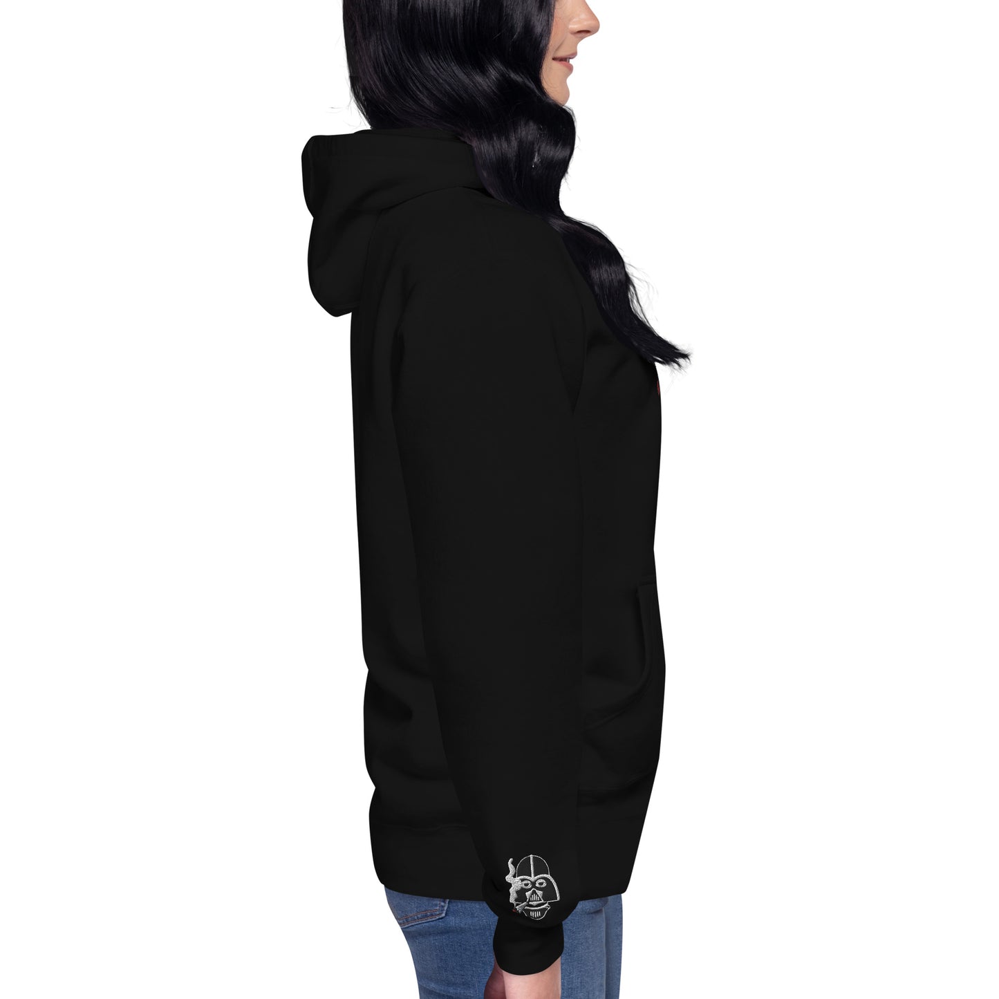 Baumwolle Damen Kapuzenpullover - Gestickt Design