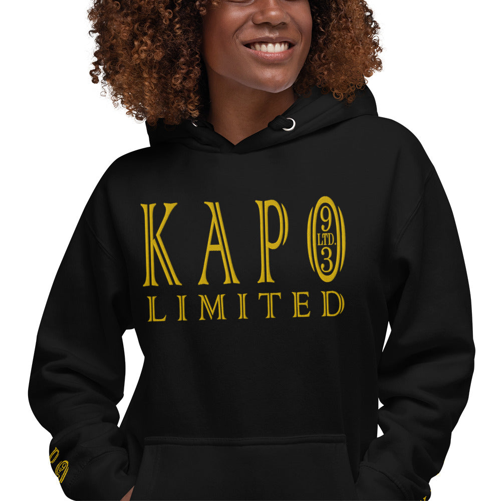 Baumwolle Damen Kapuzenpullover - Gestickt Design