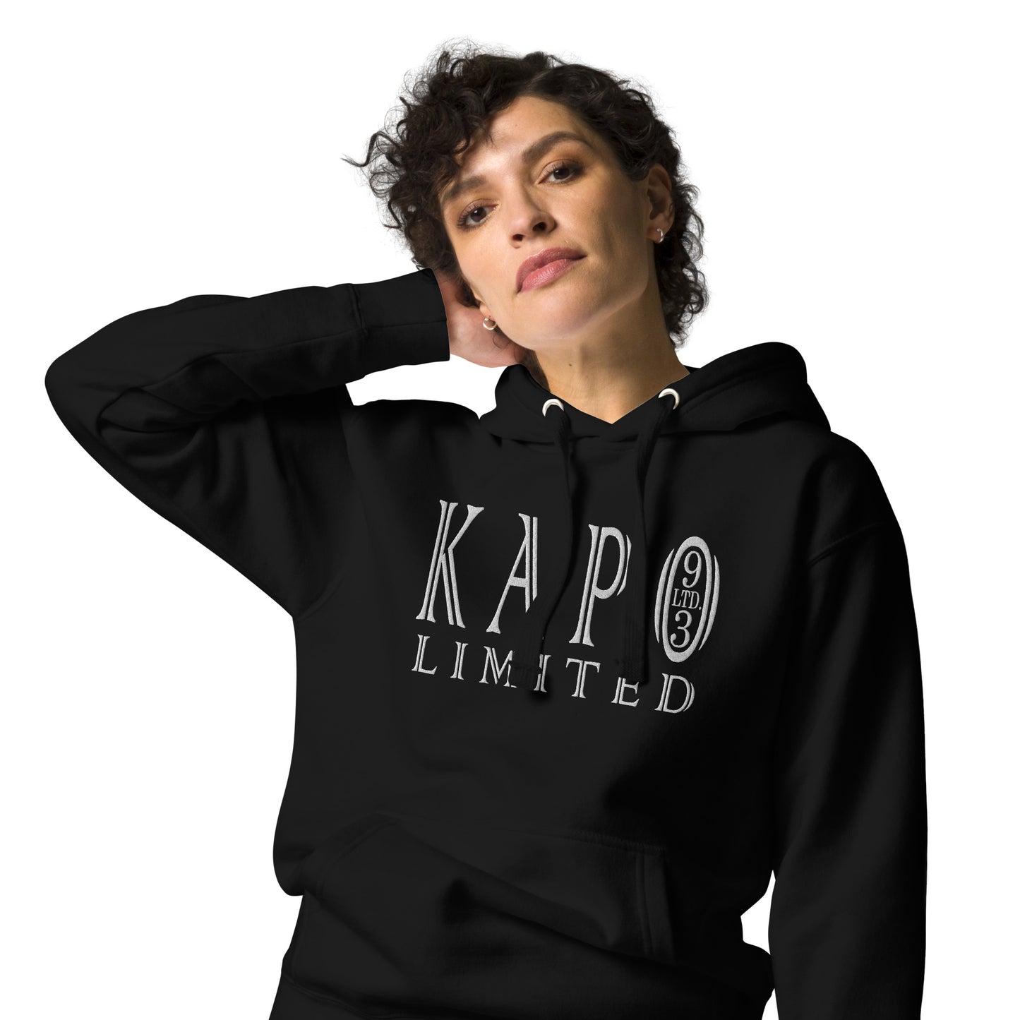 Baumwolle Damen Kapuzenpullover - Gestickt Design