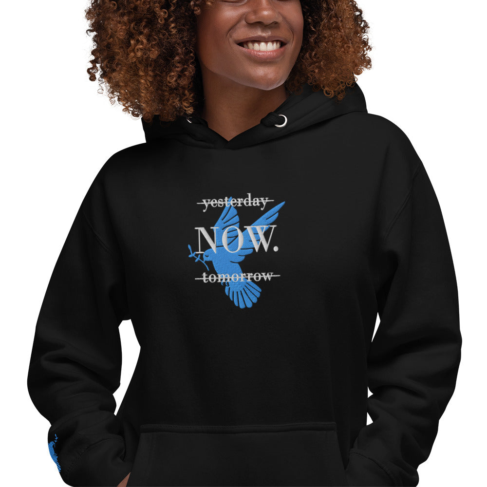 Baumwolle Damen Kapuzenpullover - Gestickt Design
