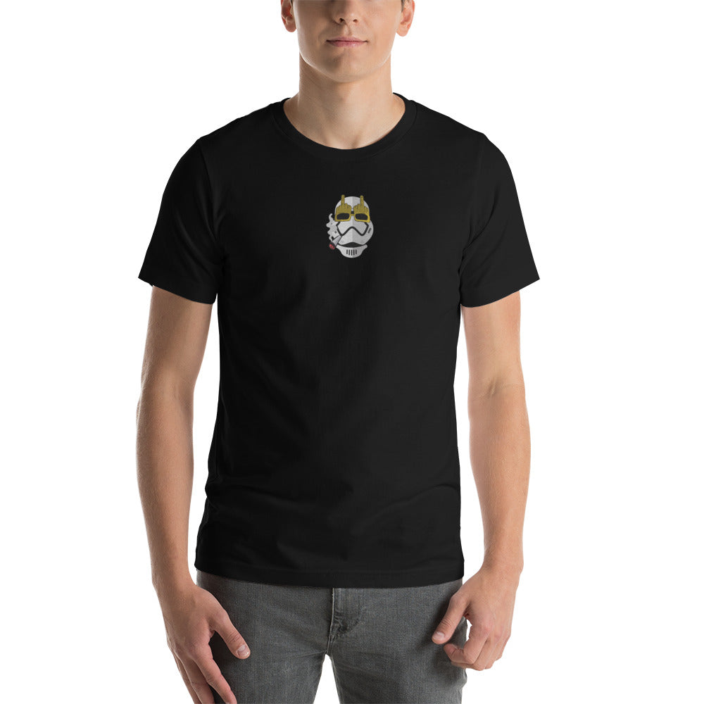Baumwolle Herren T-Shirt - Gestickt Design