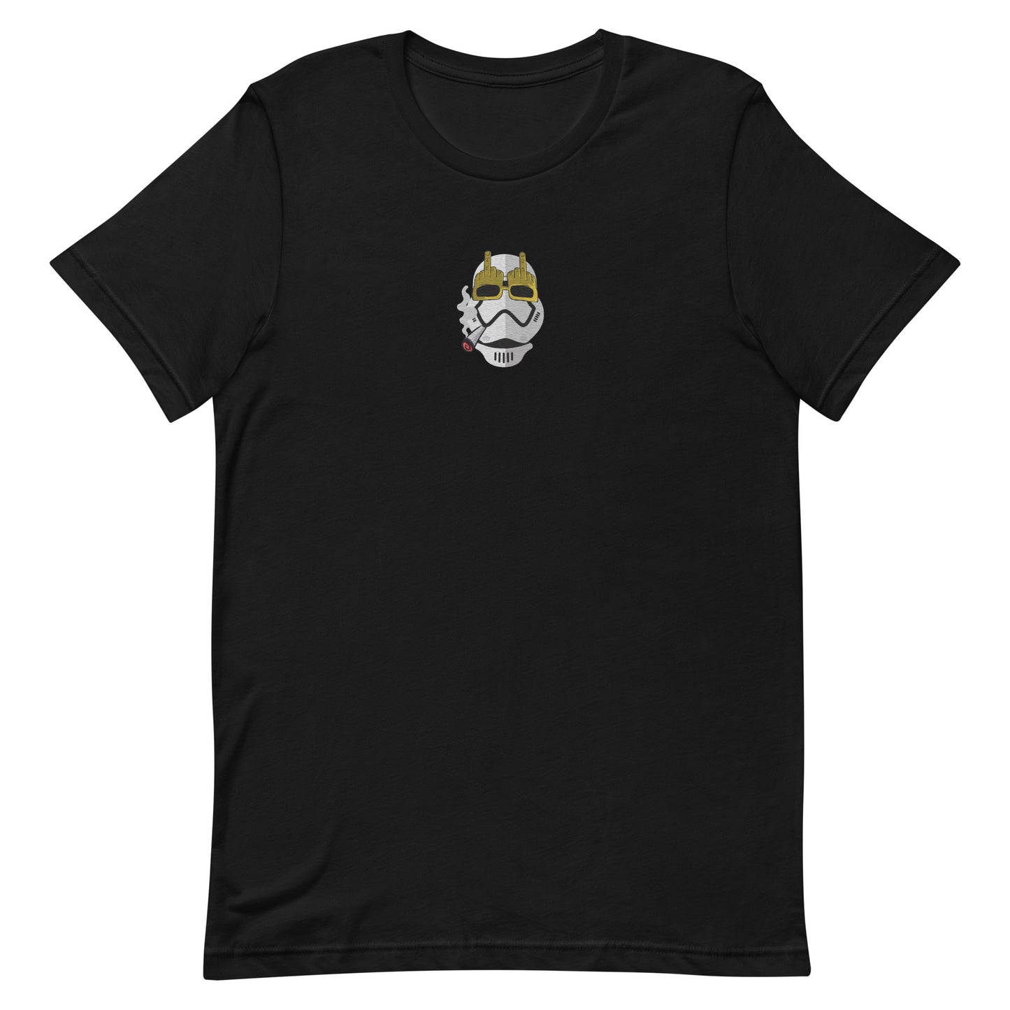 Baumwolle Herren T-Shirt - Gestickt Design