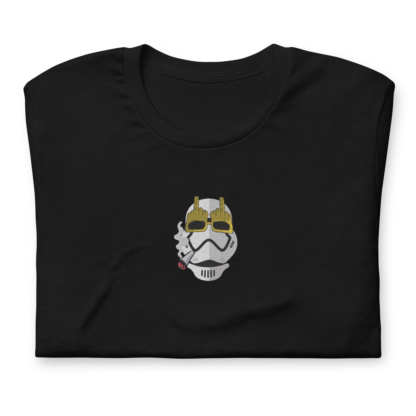 Baumwolle Herren T-Shirt - Gestickt Design