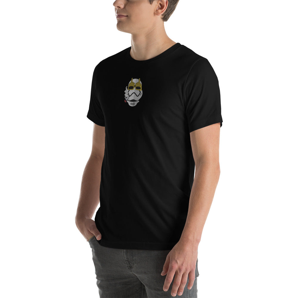 Baumwolle Herren T-Shirt - Gestickt Design