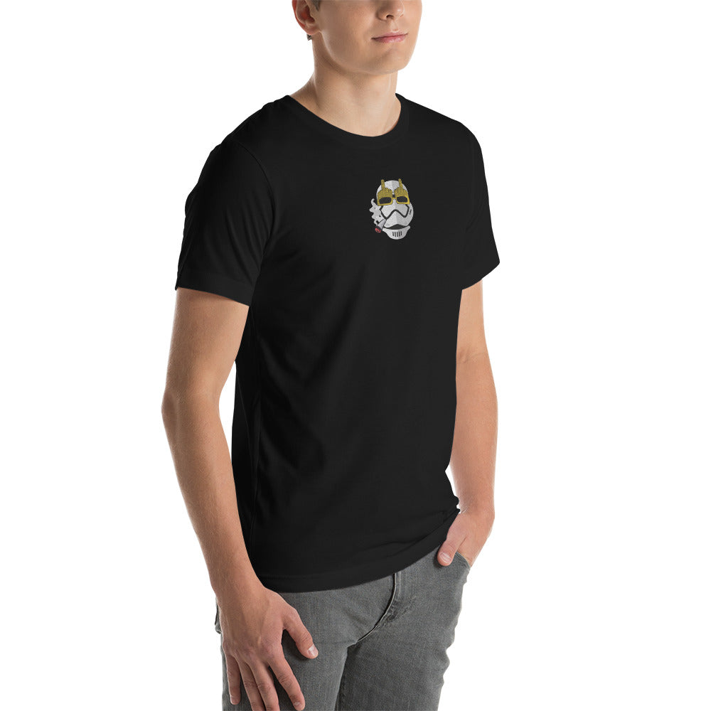 Baumwolle Herren T-Shirt - Gestickt Design