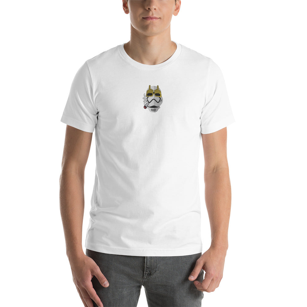 Baumwolle Herren T-Shirt - Gestickt Design