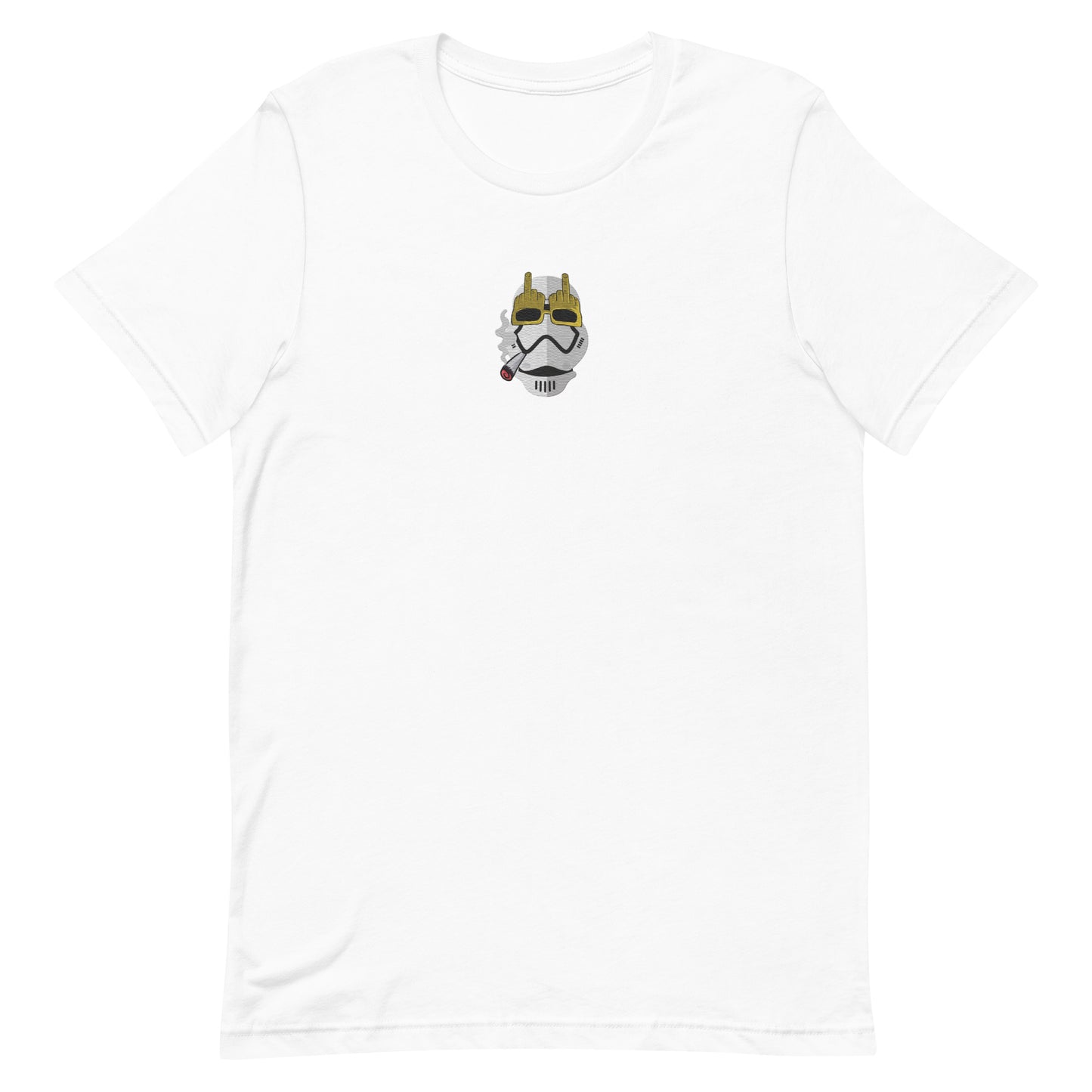 Baumwolle Herren T-Shirt - Gestickt Design