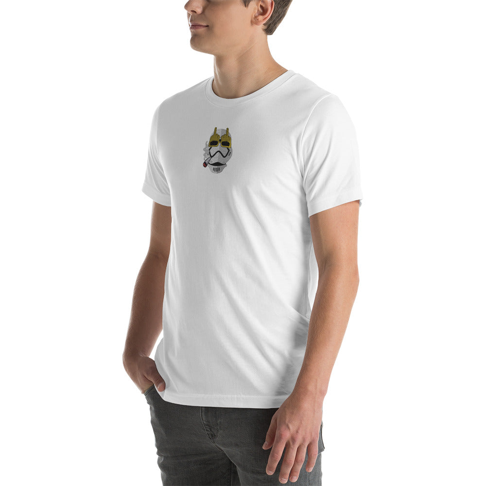 Baumwolle Herren T-Shirt - Gestickt Design