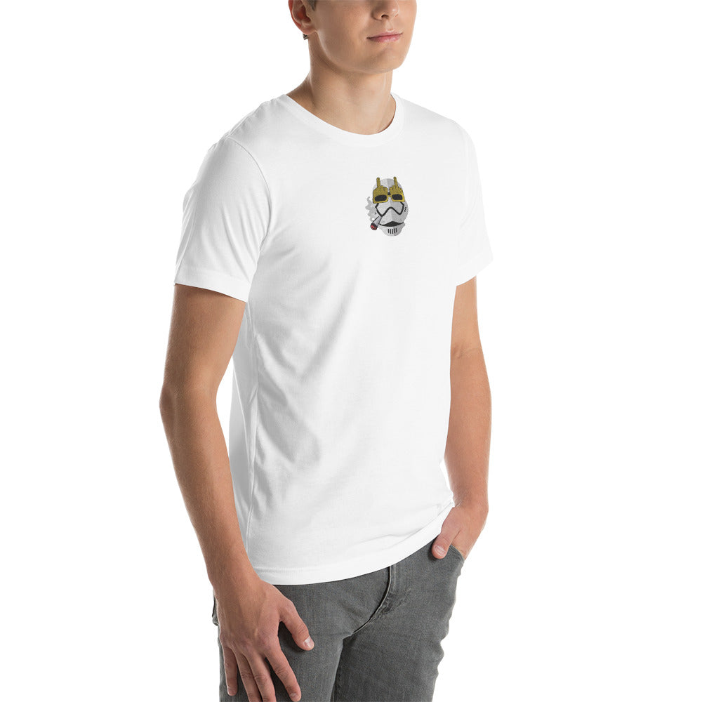 Baumwolle Herren T-Shirt - Gestickt Design