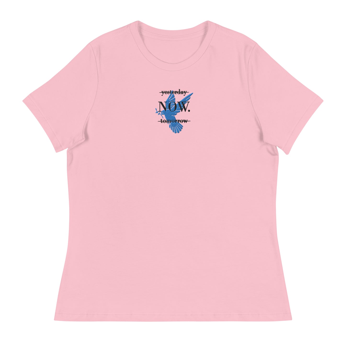 Baumwolle Damen T-Shirt - Gestickt Design