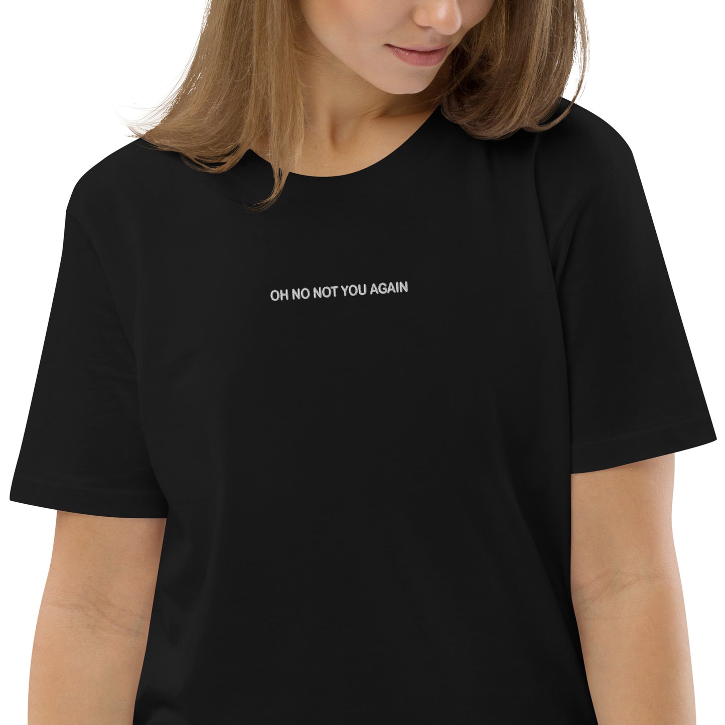 Baumwolle Damen T-Shirt - Gestickt Design
