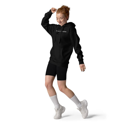 Baumwolle Damen Kapuzenpullover - Gestickt Design