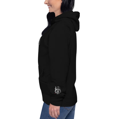 Baumwolle Damen Kapuzenpullover - Gestickt Design