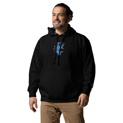 Baumwolle Herren Kapuzenpullover - Gestickt Design