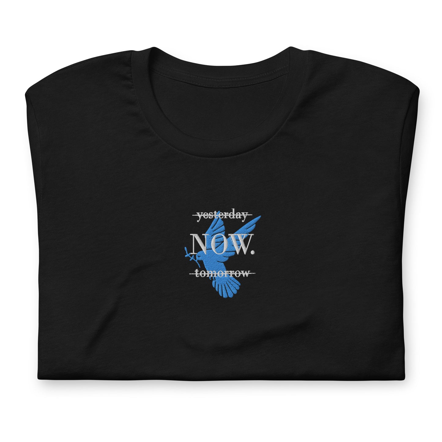 Baumwolle Herren T-Shirt - Gestickt Design